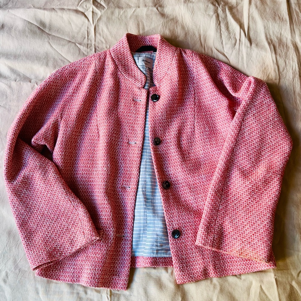 Bellerose Red and White Pattern Jacket